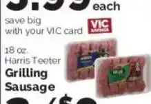 Harris Teeter Harris Teeter Grilling Sausage offer