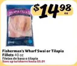 Fresco y Más Fisherman's Wharf Swai or Tilapia Fillets offer