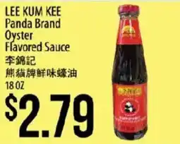 Hmart Lee Kum Kee Panda Brand Oyster Flavored Sauce offer