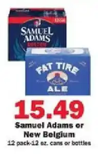 Schnucks Samuel Adams Fat Tire Ale offer