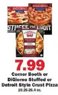 Schnucks Corner Booth or DiGiorno Stuffed or Detroit Style Crust Pizza offer