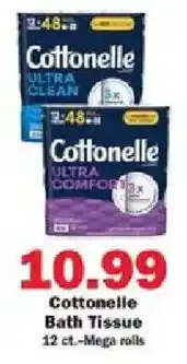 Schnucks Cottonelle bath tissue offer