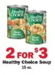 Schnucks Healthy Choice Soup offer