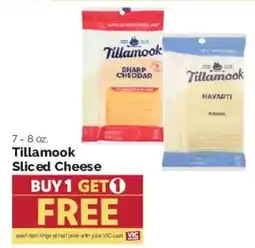 Harris Teeter Tillamook Sliced Cheese offer