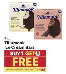 Harris Teeter Tillamook Ice Cream Bars offer