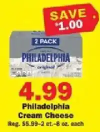 Schnucks Philadelphia cream cheese offer