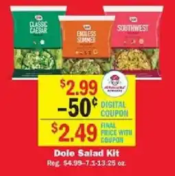 Schnucks Dole Salad Kit offer