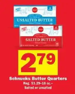 Schnucks Schnucks Butter Quarters offer