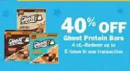 Schnucks Ghost Protein Bars offer
