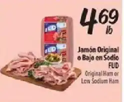Fiesta Mart Fud Original Ham or Low Sodium Ham offer