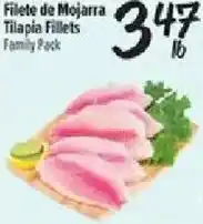 Fiesta Mart Filete de Mojarra Tilapia Fillets offer