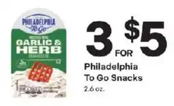 Coborn's Philadelphia To Go Snacks offer