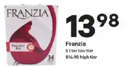 Coborn's Franzia offer