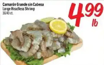 Fiesta Mart Large Headless Shrimp offer