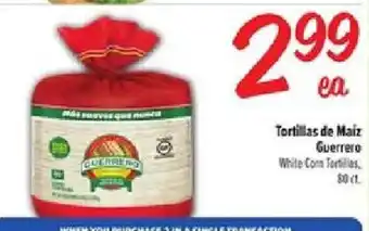 Fiesta Mart White Corn Tortillas offer