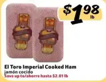 Fresco y Más El Toro Imperial Cooked Ham offer