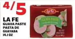Sedano's La Fe guava paste offer