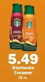 Schnucks Starbucks Creamer offer