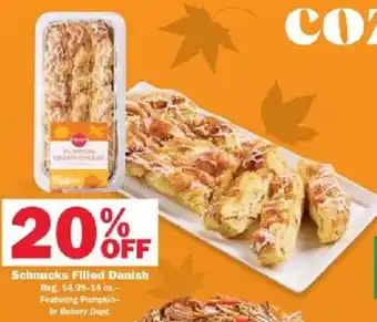 Schnucks Filled Danish