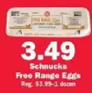 Schnucks Schnucks Free Range Eggs offer