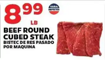 Sedano's BeeF Round Cubed Steak offer