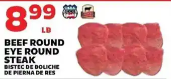 Sedano's Beef Round Eye Round Steak offer