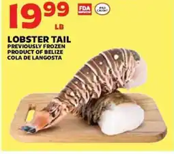 Sedano's Lobster Tail offer