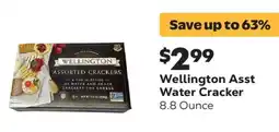 Grocery Outlet Wellington assorted water crackers offer