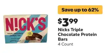 Grocery Outlet Nicks Triple Chocolate Protein Bars offer