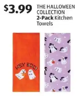 Aldi The Halloween Collection 2-Pack Kitchen Towels offer