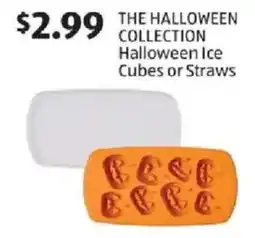 Aldi The Halloween Collection Halloween Ice Cubes or Straws offer