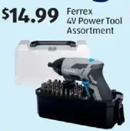 Aldi Ferrex 4V Power Tool Assortment offer