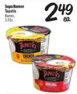 El Super Tapatío Sopa Ramen offer