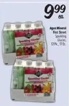 El Super Aqua Mineral Sparkling Glacier offer