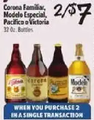 El Super Corona Familiar, Modelo Especial, Pacifico o Victoria offer