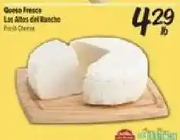 El Super Los Altos del Rancho Fresh Cheese offer