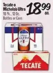 El Super Tecate o Michelob Ultra offer