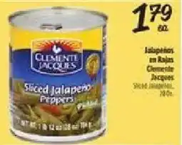 El Super Clemente Jacques sliced jalapeno peppers offer