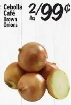El Super Cebolla Cafe Brown Onions offer
