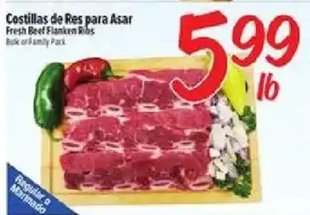 El Super Fresh Beef Flanken Ribs offer