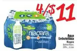 El Super Niagara Bottled Water offer