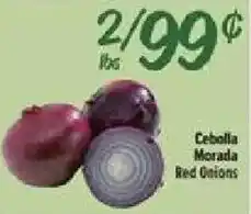 El Super Cebolla Morada Red Onions offer