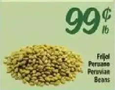 El Super Frijol Peruano Peruvian Beans offer
