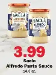Schnucks Sacla Alfredo Pasta Sauce offer
