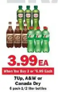 Schnucks 7Up, A&W or Canada Dry offer