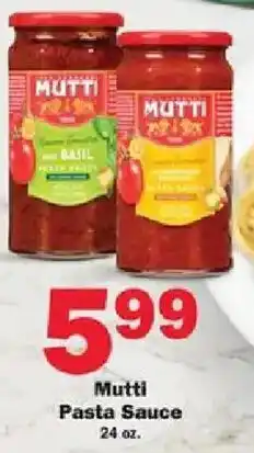 Schnucks Mutti Pasta Sauce offer