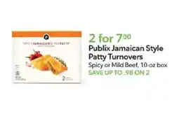 Publix Publix Jamaican Style Patty Turnovers offer