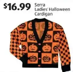 Aldi Serra ladies' halloween cardigan offer