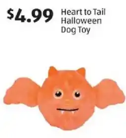 Aldi Heart to Tail Halloween Dog Toy offer