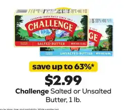 Grocery Outlet Challenge Salted or Unsalted Butter offer